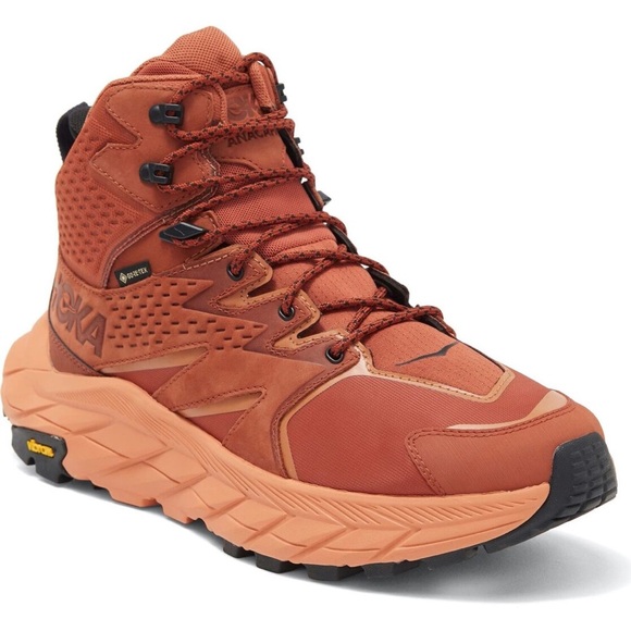 Hoka One One Other - Hoka One Anacapa Mid GTX GORETEX Baked Clay Sun Baked Hiking Boot Men sz 9.5